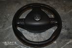 VW PASSAT B6 EOS GOLF V JETTA TOURAN KIEROWNICA SKÓRZANA TRÓJRAMIENNA GRUBA MULTIFUNKCJA PODUSZKA AIRBAG KPL POMORSKIE - 5