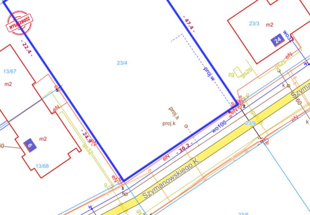 Wspaniała działka budowlana zielone osiedle domów-9