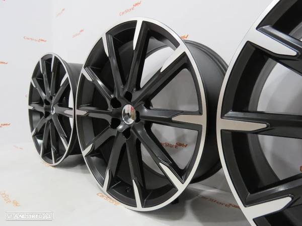 Jantes Look Volvo R Design 19 x 8 et45 5x108 Preto + Polido - 7