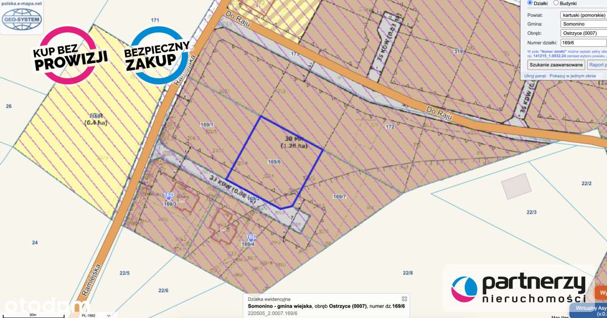 Ostrzyce - Działka Budowlana Blisko Jezior i Lasu - Pełny obrazek: 4/16