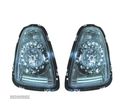 FAROLINS TRASEIROS LED PARA MINI COOPER 06-10 CROMADO - 1