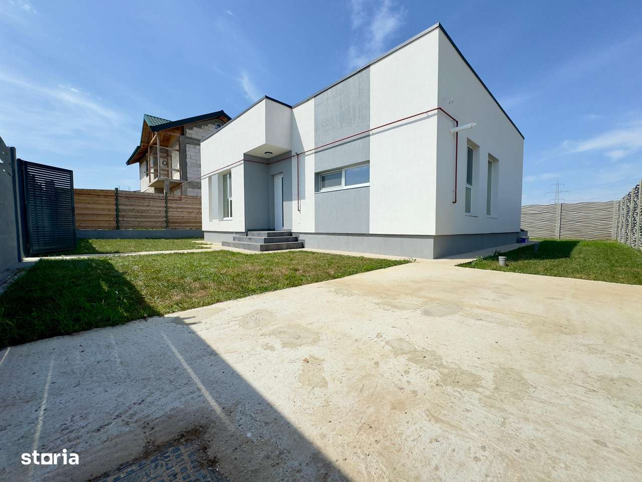 Casa individuala | 3 camere | Incalzire in pardoseala | Teren 322mp - Imagine principală: 2/6