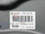 Macara electrica geam dreapta fata Mercedes Clasa A (W169) [Fabr 2004-2012] A1697200279 - 2