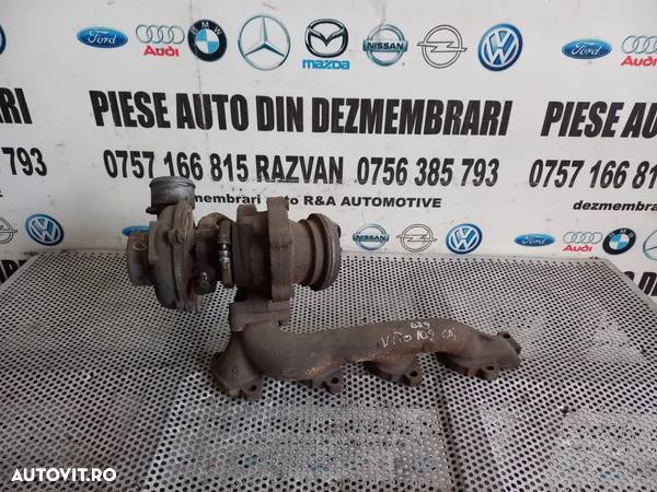 Turbo Turbina Turbosuflanta Mercedes Vito 109 Cdi W639  - Dezmembrari Arad - 1