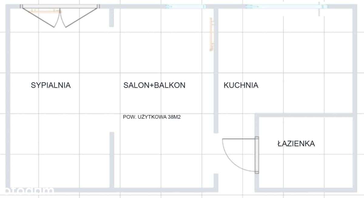 Mieszkanie 2 pokojowe z balkonem- Łódź Górna-Kurak - Pełny obrazek: 2/11