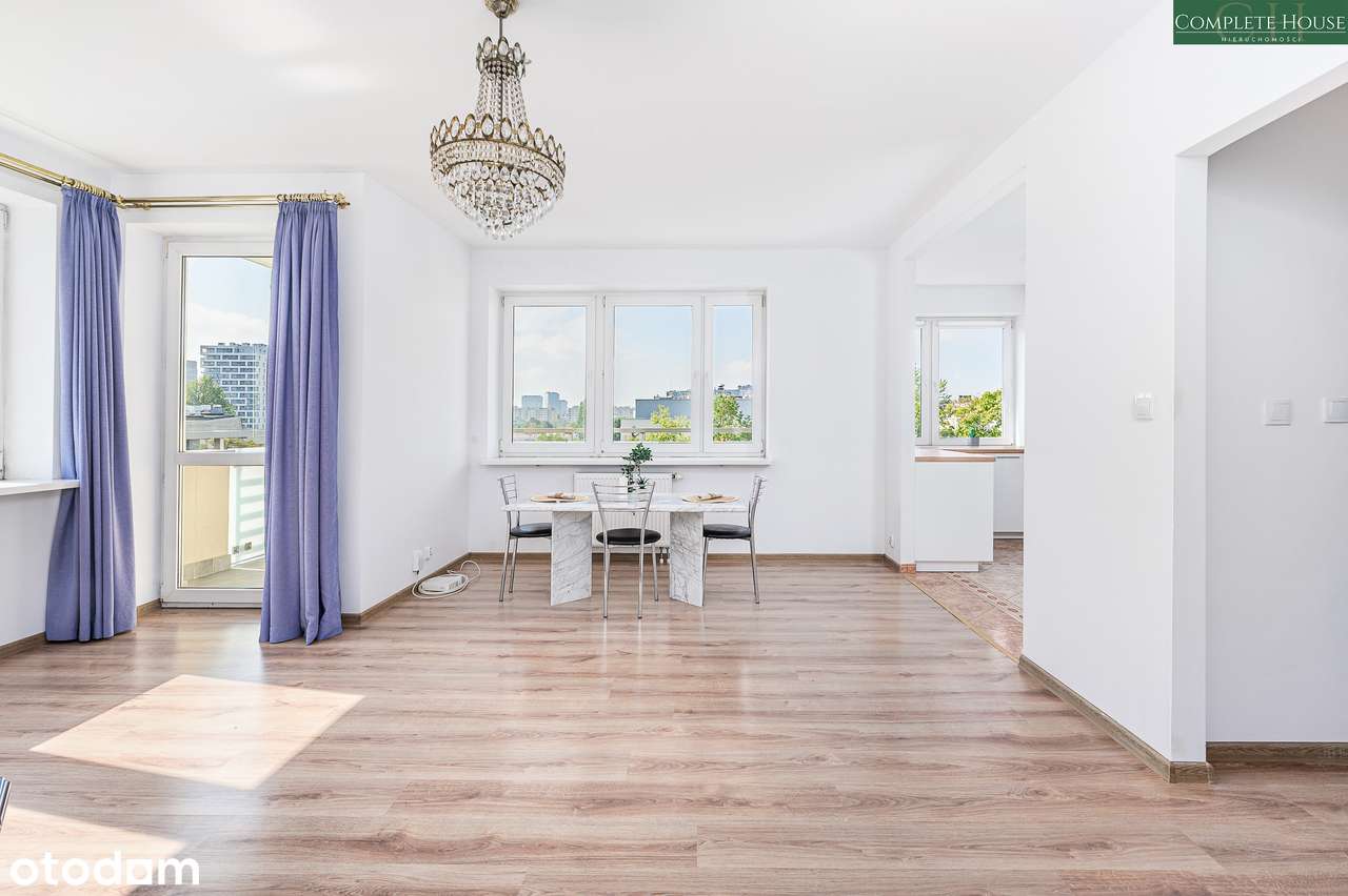 Przestronny Apartament 85m2 | Przy Rondzie Daszyńskiego |Jaktorowska 4-2