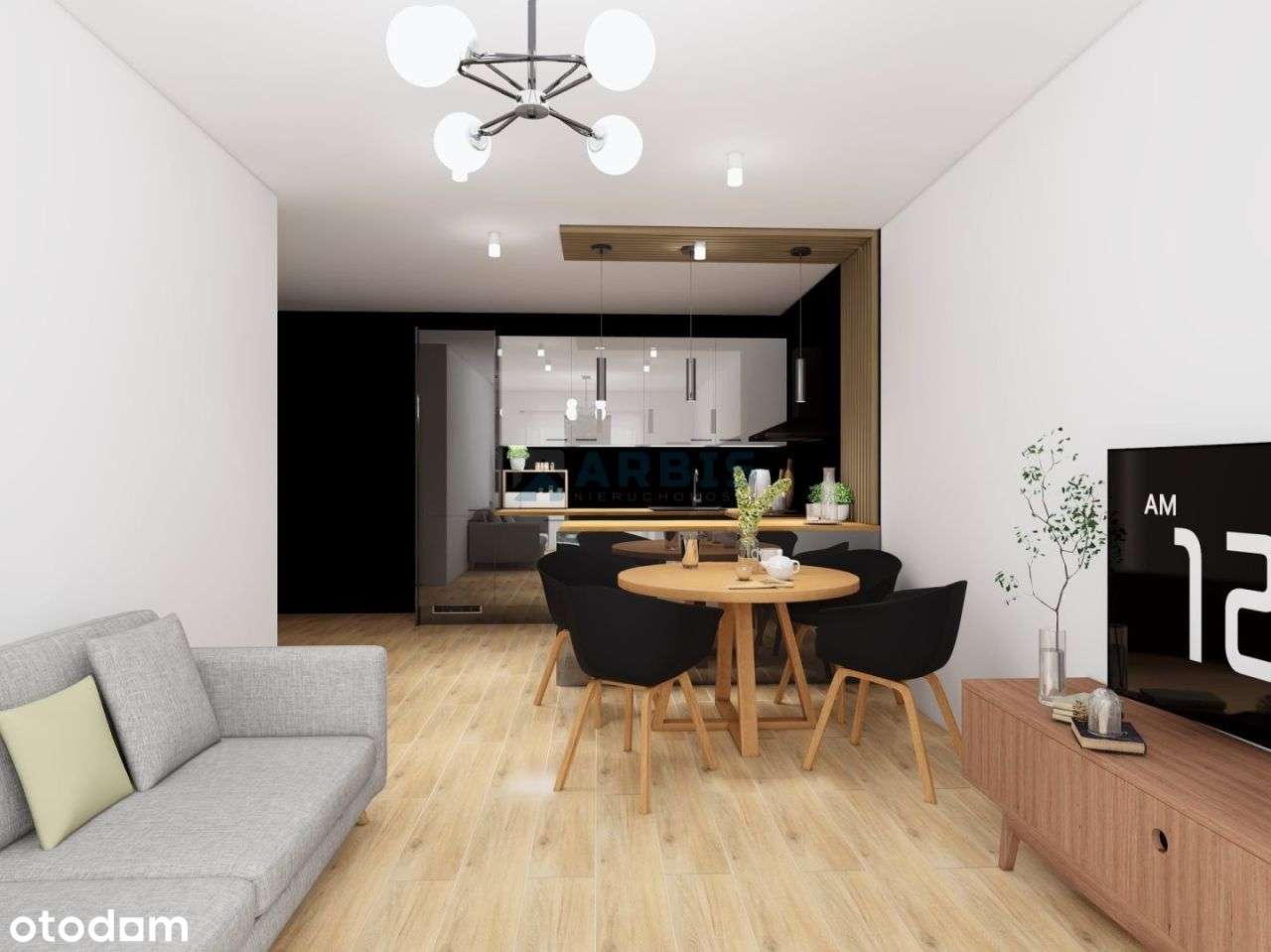 MIESZKANIE 3 POKOJOWE NA 1 PIĘTRZE W ZABUDOWIE SZEREG CZYNSZ 100 ZŁ/MC-4