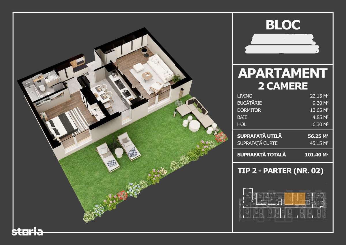 Apartament decomandat de vânzare - Popești Leordeni - 102 mp utili-4
