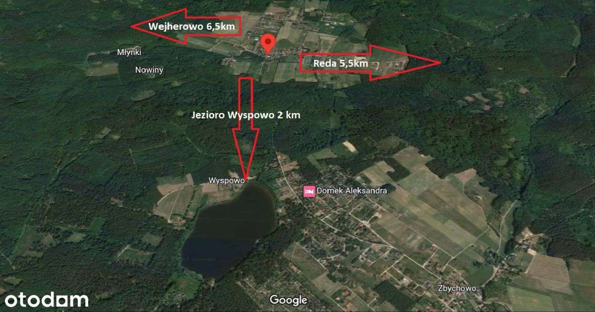 Działka mieszkaniowo-usługowa w Gniewowie-1