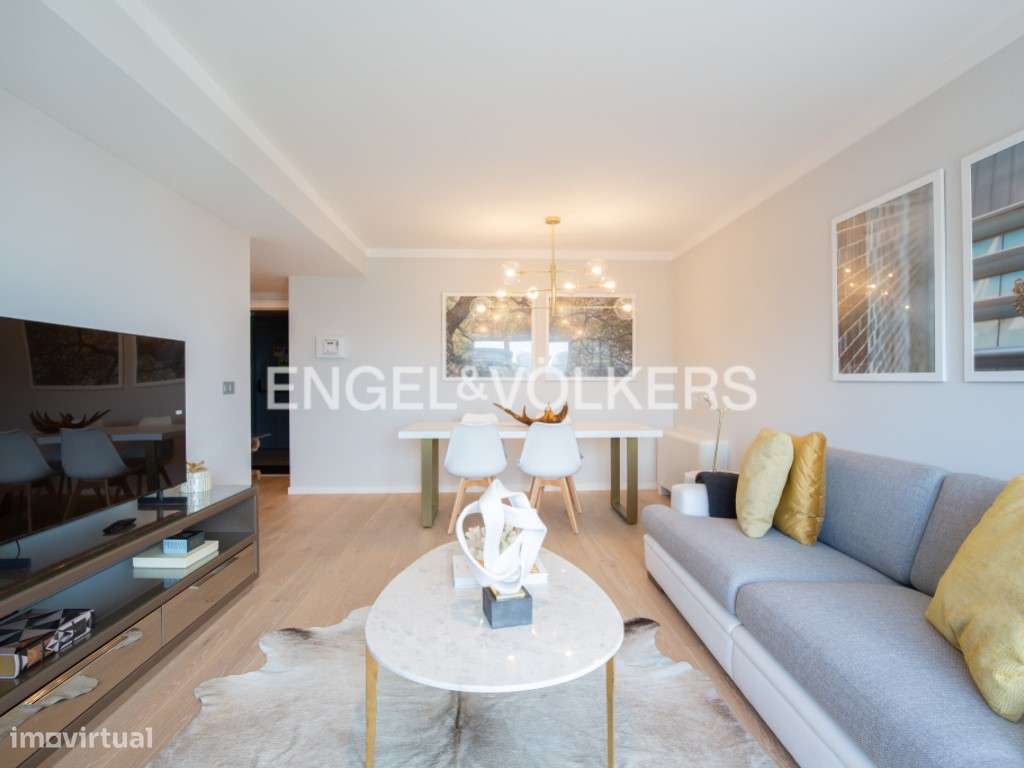 T1 no 16º Piso com Vista Única sobre o Tejo - Grande imagem: 4/26