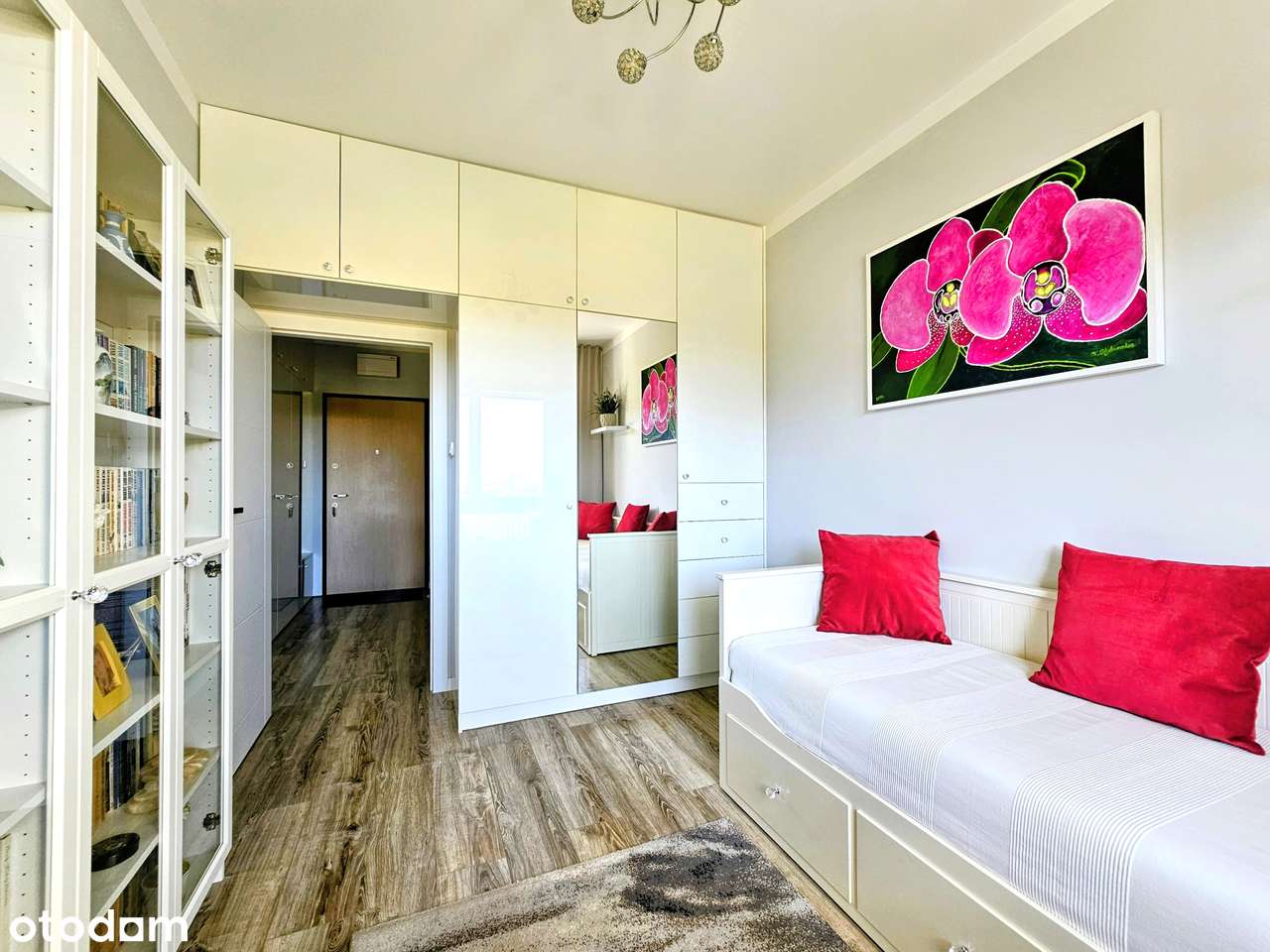 Ciche mieszkanie 47 m2- dwa pokoje. Duży balkon. Zieleń. Warszawa-5