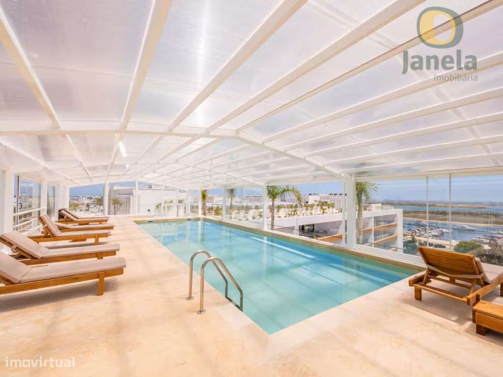 Apartamento contemporâneo em condominio, frente à Ria Formosa , Mar...-19