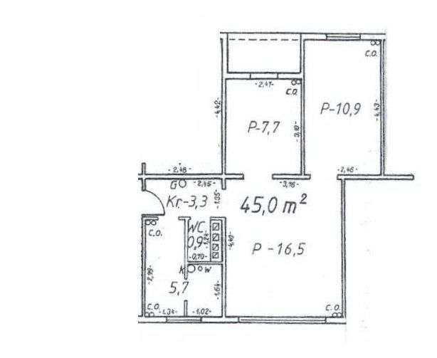Wolne od zaraz, do remontu, z widokiem na park!-10