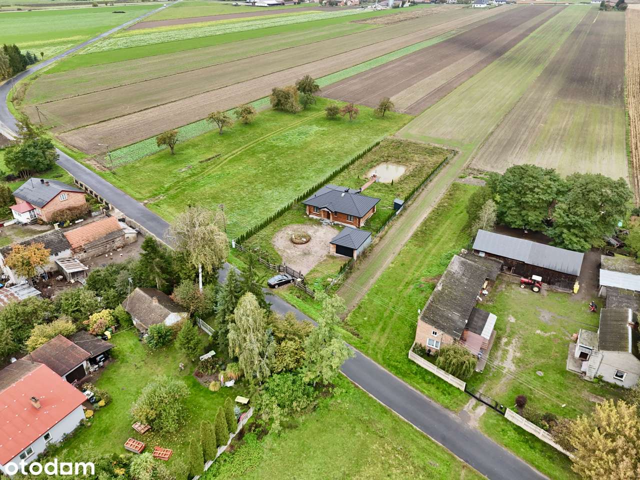 Dom z bali świerkowych | w cenie mieszkania | okazja-17