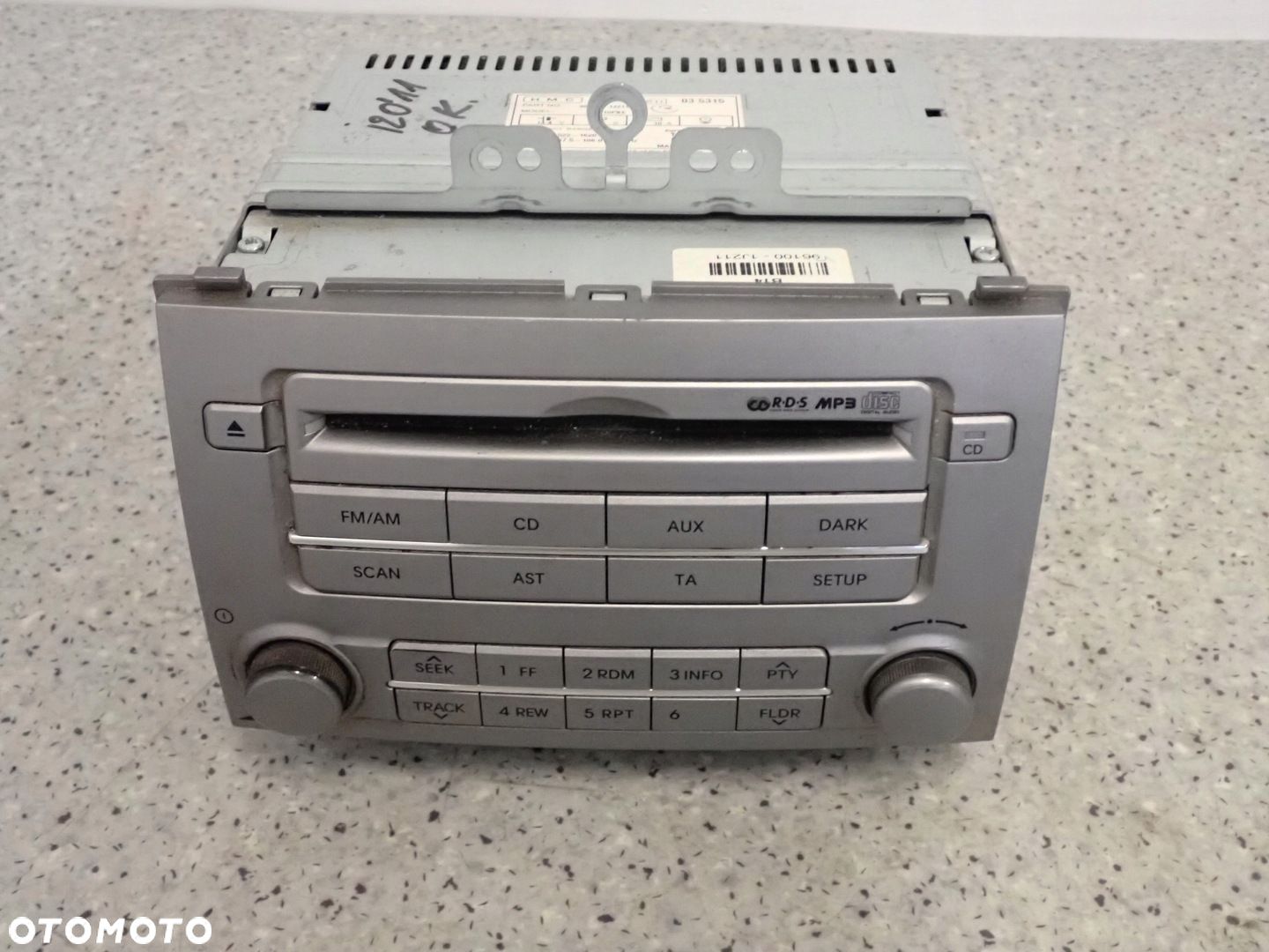 HYUNDAI i20 08-12 RADIO CD - 1