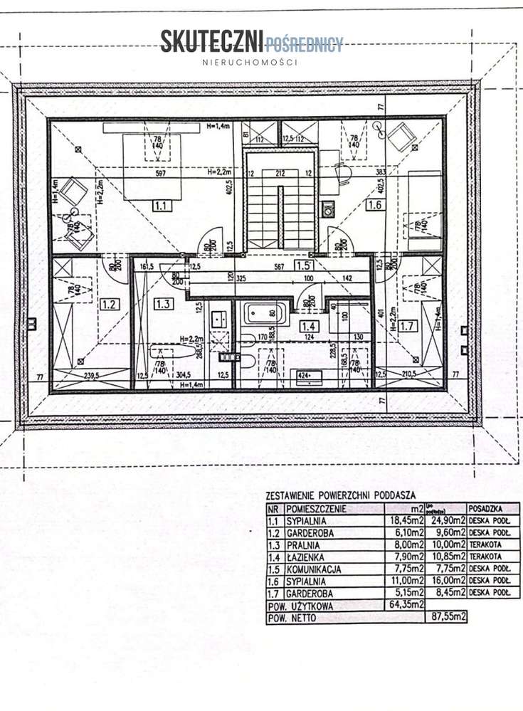 Wzniesienia Łódzkie- dom w stanie deweloperskim-17