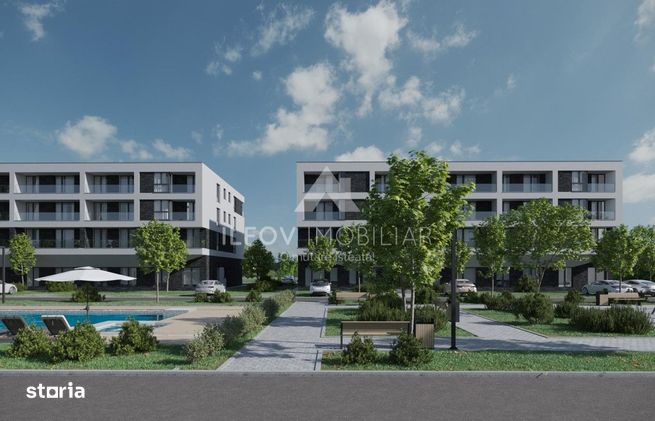 Apartamente 2 camere Otopeni, pompe caldura, piscina, parc-10