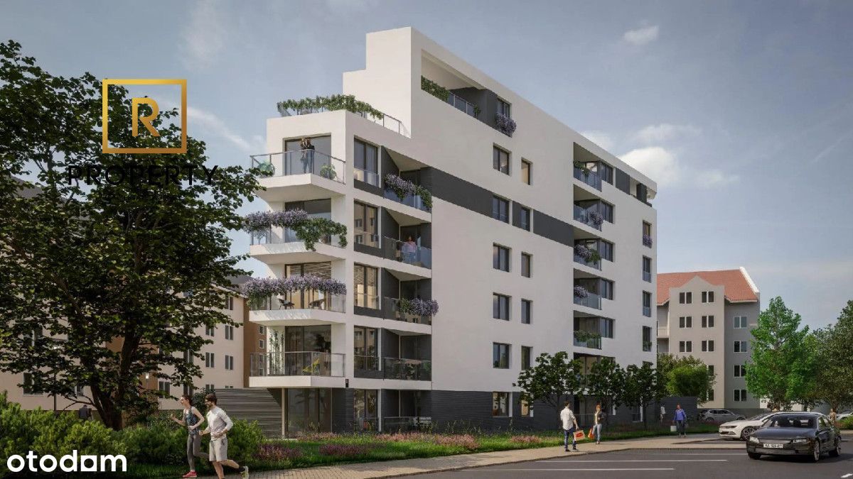 Mieszkanie | 63,43m2 |2 balkony|Parking podziemny