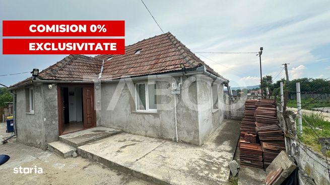 Comision 0% Casa individuala 3 camere teren 4000 mp Rusi Sibiu-0