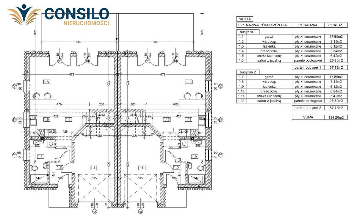 Nowoczesne domy z ogródkiem - Pełny obrazek: 5/12