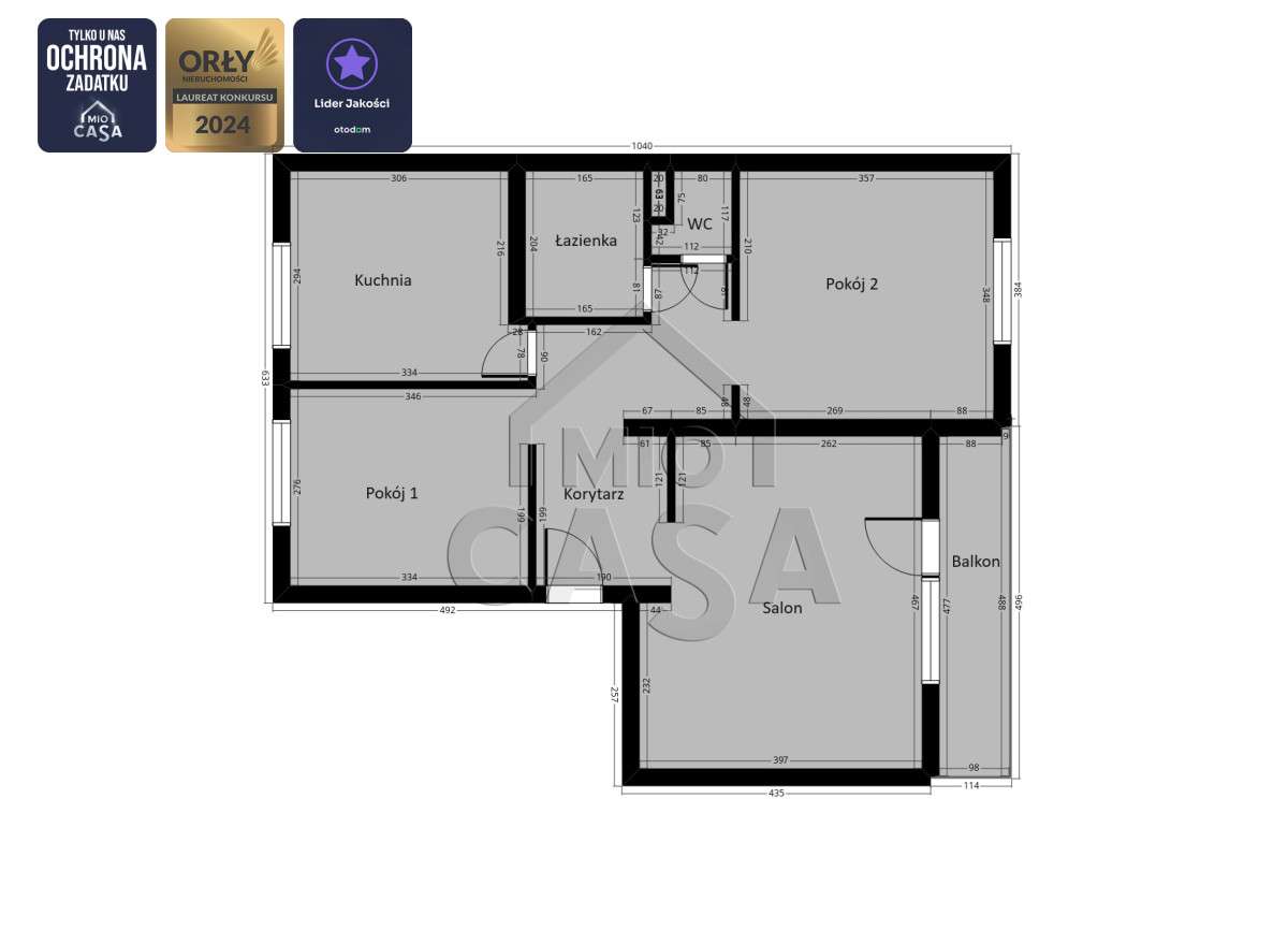 63 m2  - w trakcie remontu - Pełny obrazek: 3/12