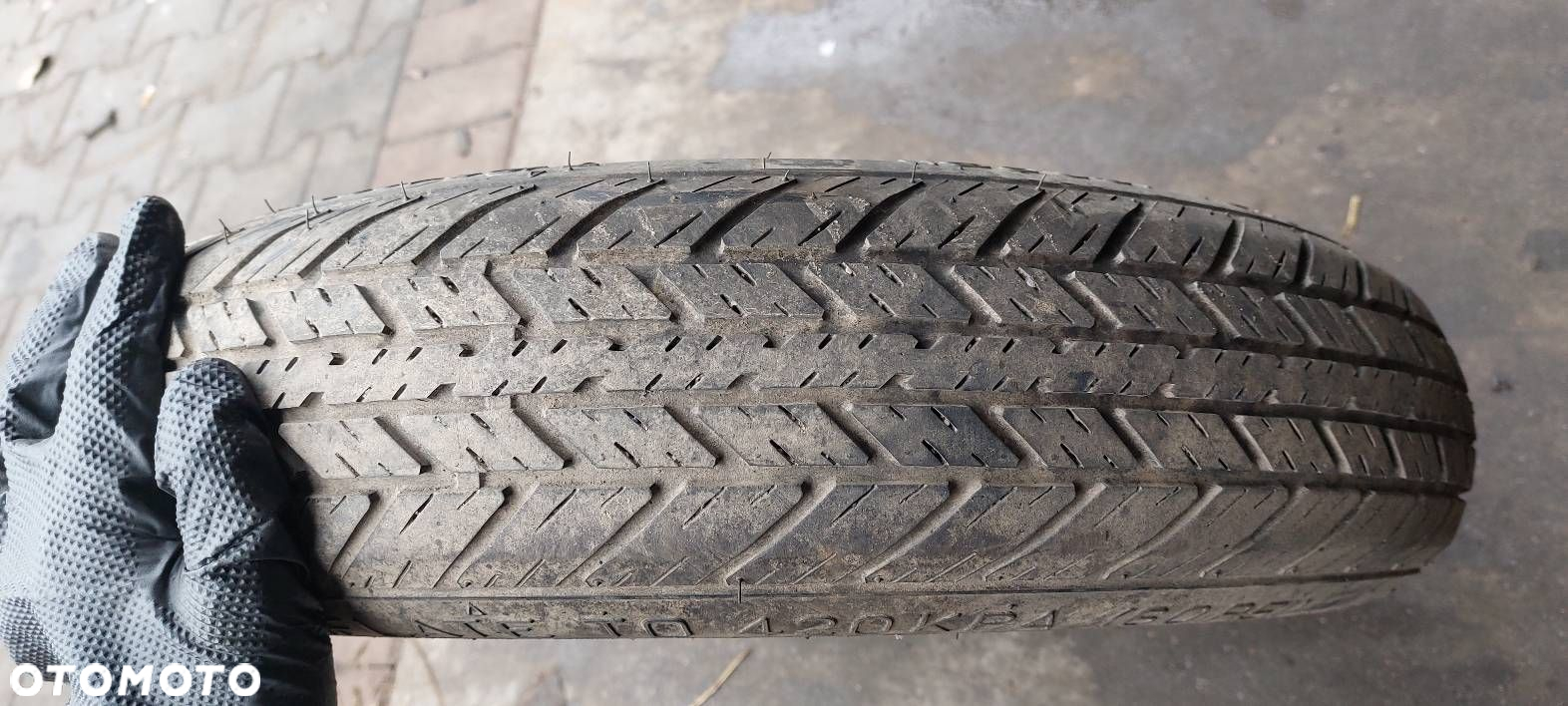 KOŁO DOJAZDOWE DOJAZDÓWKA KIA CARENS III 125/80D16 125/80R16 5X114,3 - 2