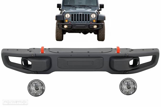 Para-choques Jeep Wrangler Rubicon JK (2007-2017) - 11