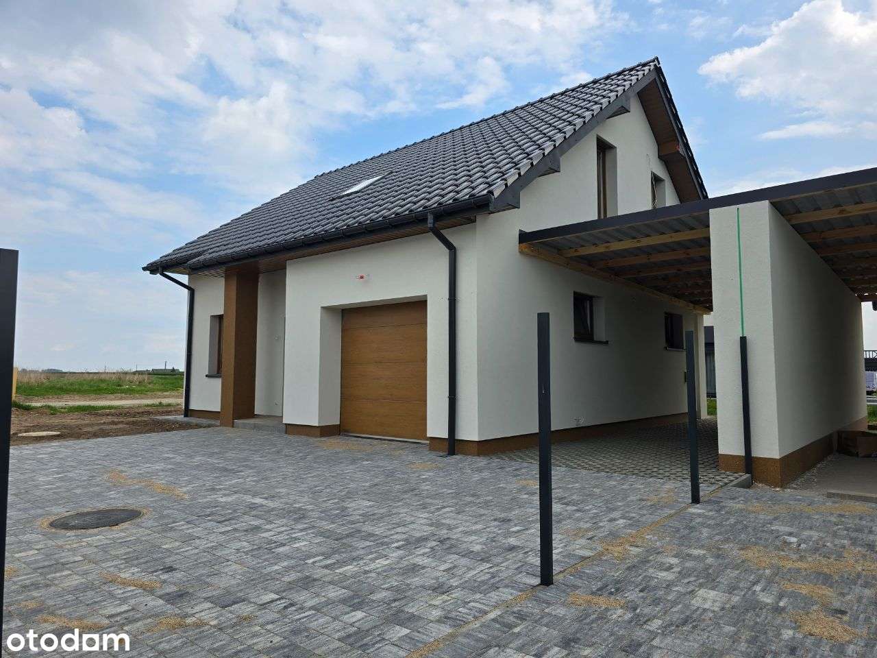 Nowy Dom jednorodzinny z garażem i wiatą - Pełny obrazek: 4/20