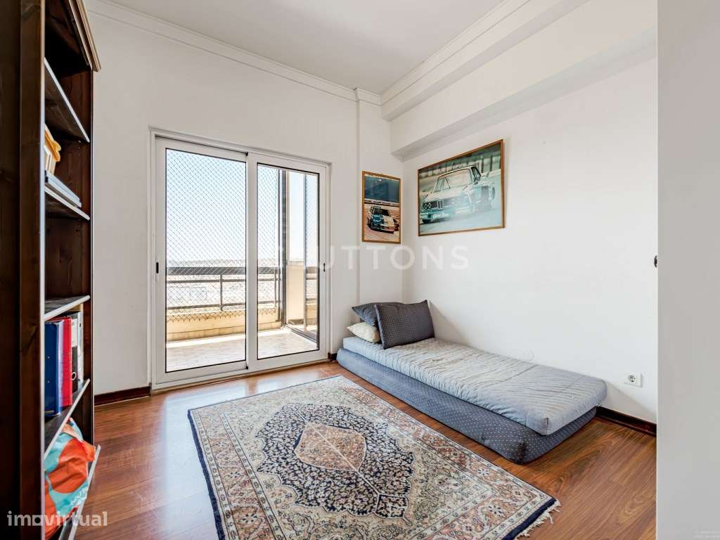Viver com vista nas Torres do Restelo - Belém, Penthouse T4, varand...-26
