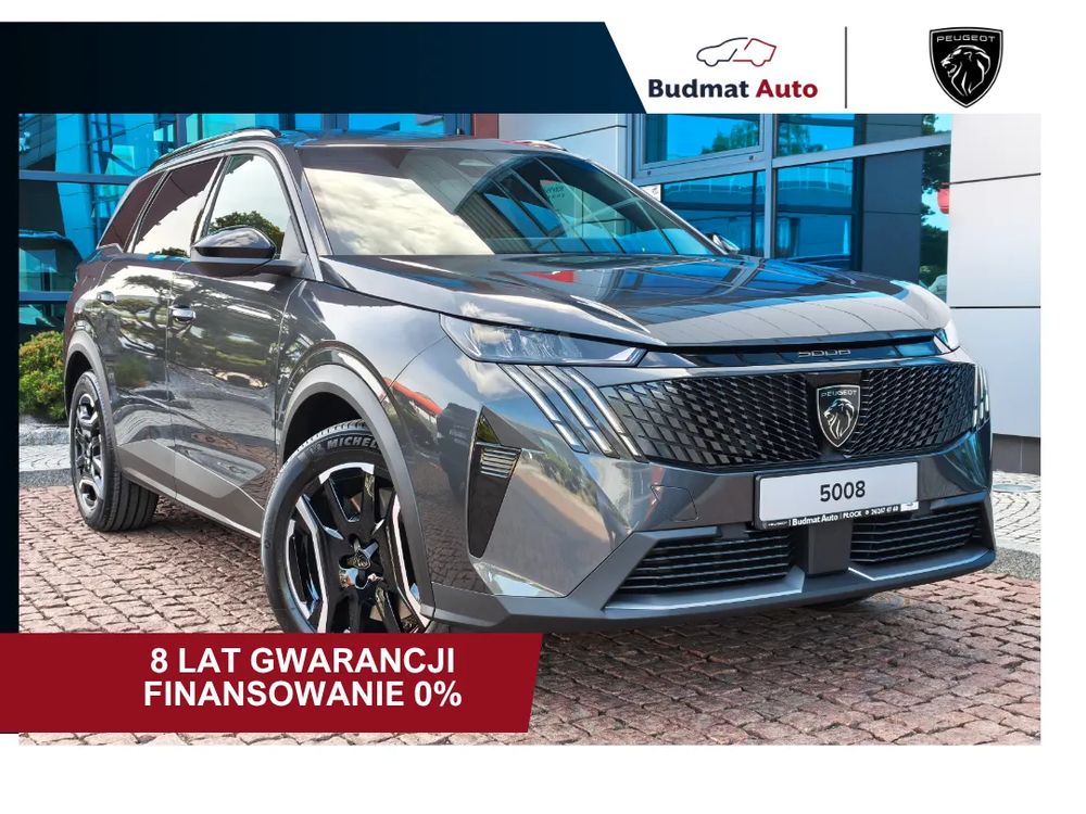 Peugeot 5008 ALLURE PHEV - Finansowanie 0%, dostępny