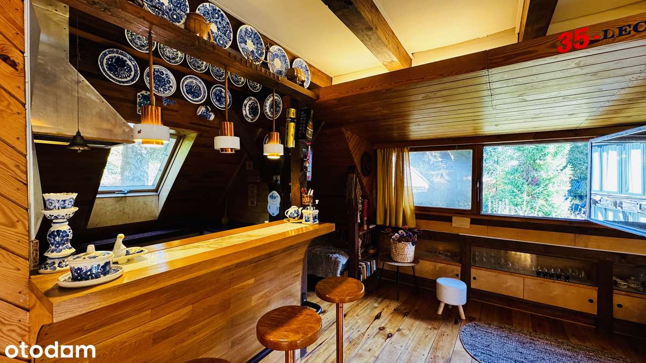 OBNIŻKA CENY Piramida - wyjątkowy dom nad strumykiem 100 m2 BRENNA-10