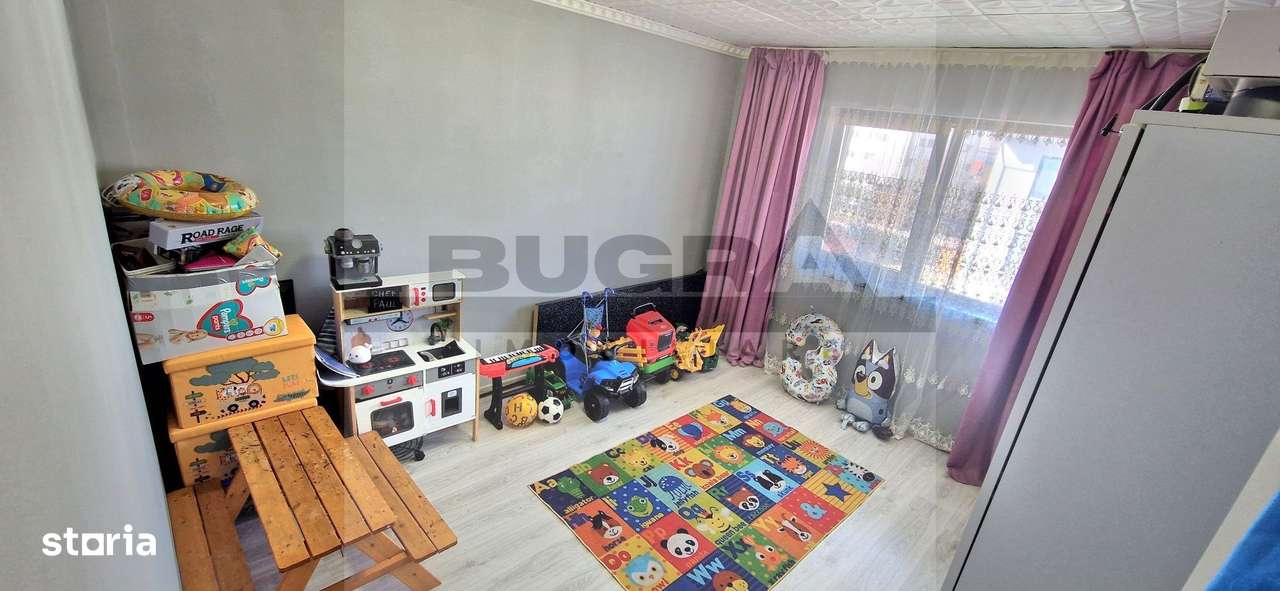 Apartament 3 camere, 56mp, modern, parcare, zona strazii Noua Apahida - Imagine principală: 5/7