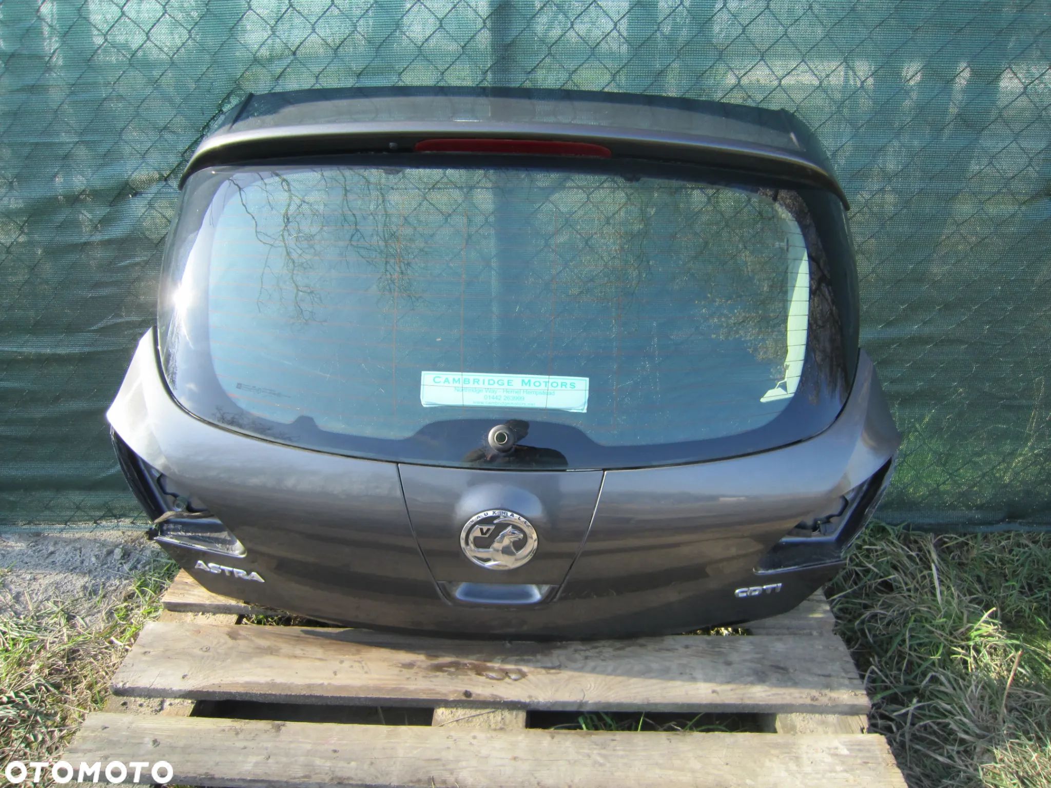 Klapa bagażnika tył Opel Astra J IV 5d HB ZGAL - 1