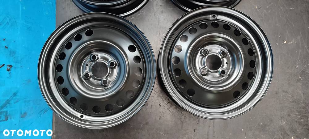 40300 3VUOB FELGI 4x100 5.5Jx15 CALI ET40 NISSAN MICRA K 13 K14 NOTE KOMPLET - 3