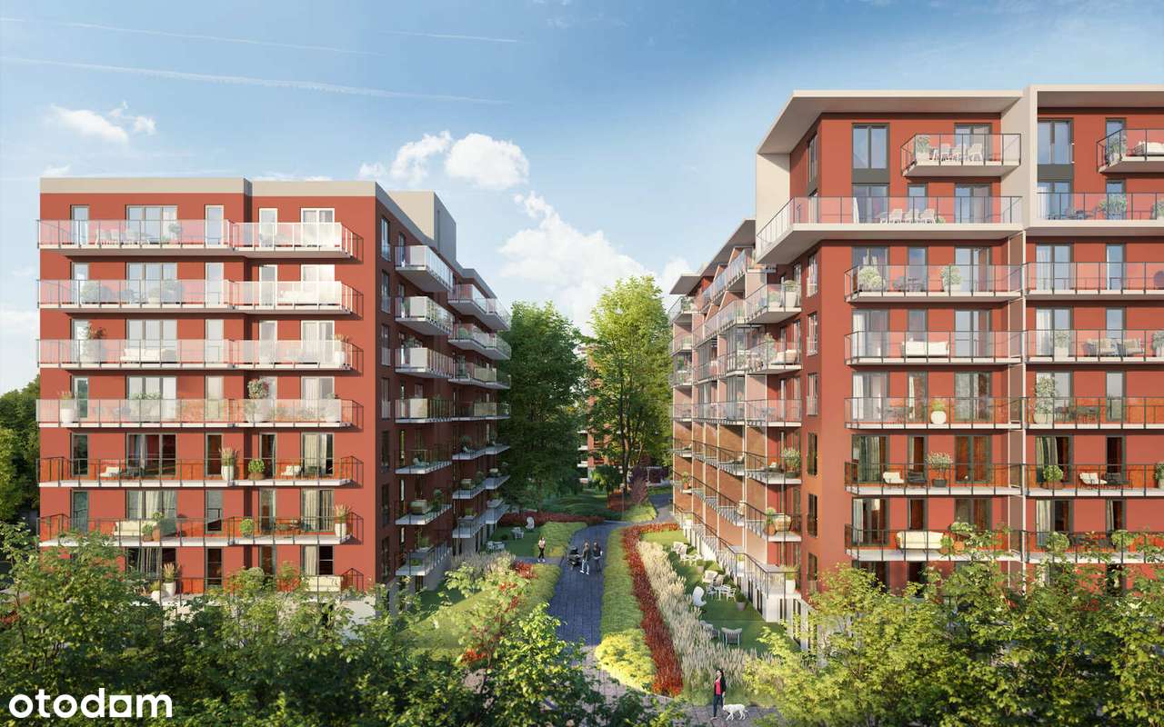 Funkcjonalne, narożne 4 pokojowe z dwoma tarasami - Pełny obrazek: 2/23