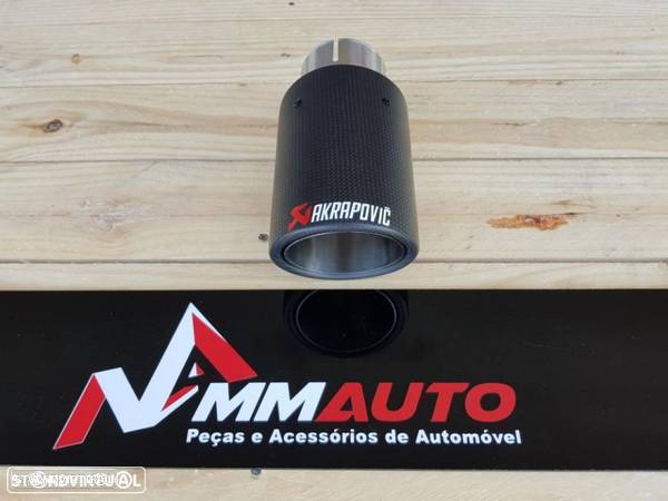 Ponteiras Look Akrapovic - 2