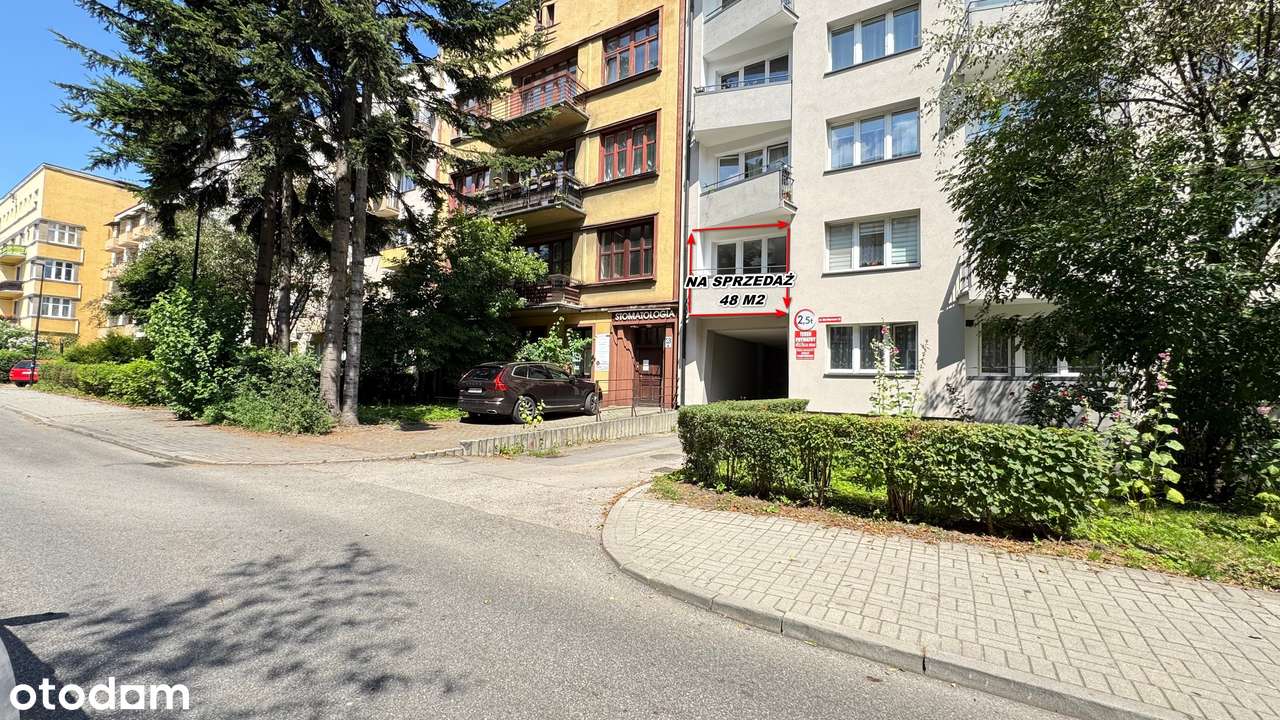 Na sprzedaż mieszkanie 2 pokoje z balkonem – Bielsko-Biała, centrum - Pełny obrazek: 1/12