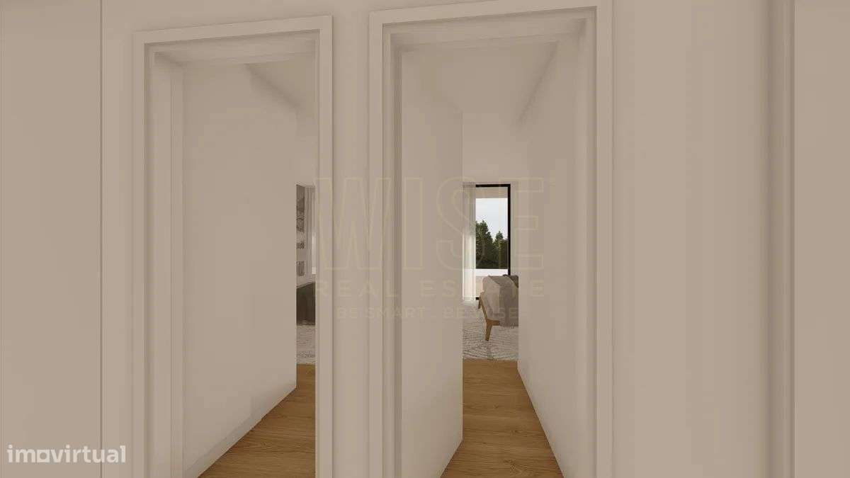 Apartamento T2 com garagem  Lordemão-18