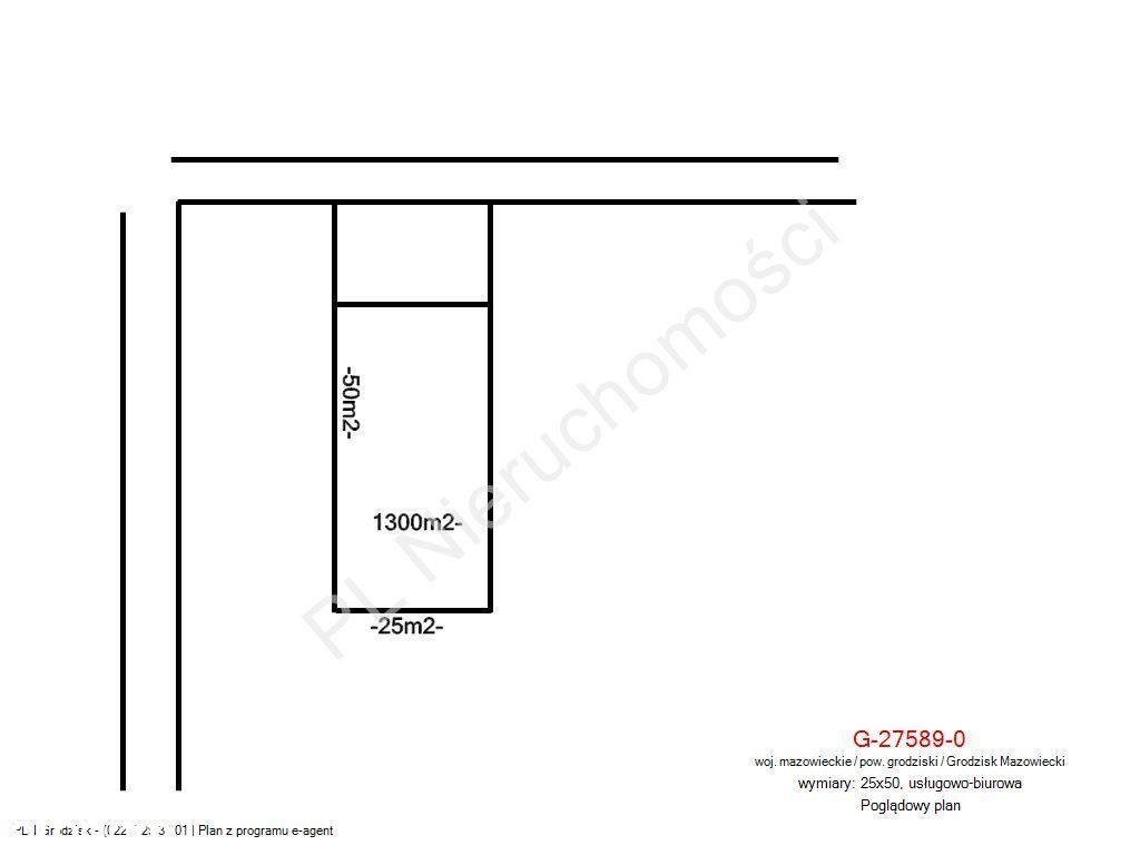 Działka, 1 200 m², Grodzisk Mazowiecki