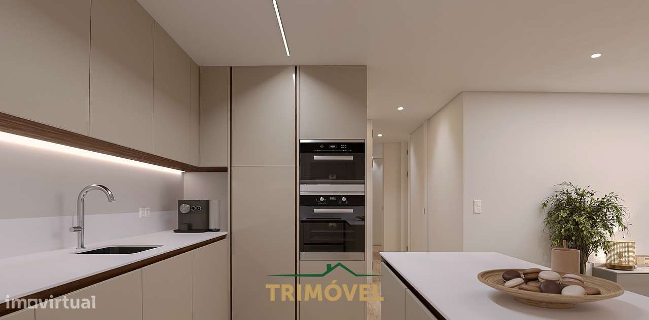 Apartamento T1 novo em São João da Madeira-9