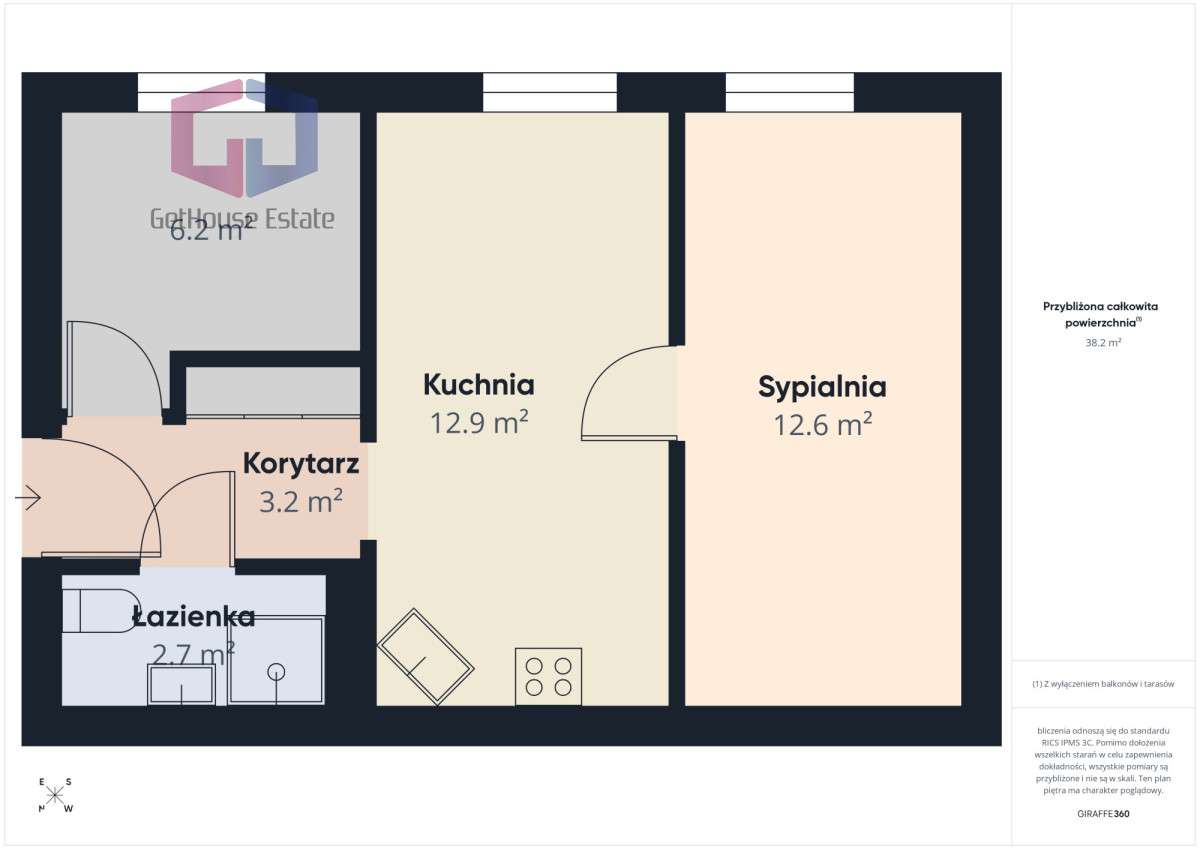Inwestycyjne 38 m² przy Alei Warszawskiej - Pełny obrazek: 5/20