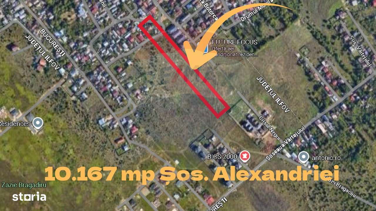 Teren 10.167mp zona Sos. Alexandriei intre Carrefour si Leroy Merlin-0