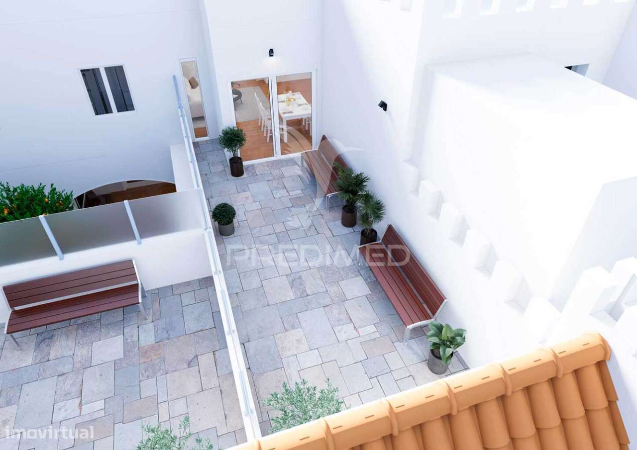 Apartamento T1 em Edifício Pombalino, centro, vista rio. - Grande imagem: 5/30