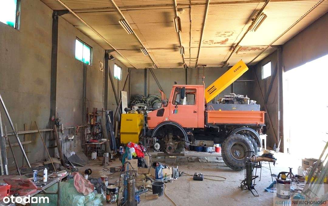 Hala Produkcyjno-Magazynowa + murowany budynek, okolice Płocka-6