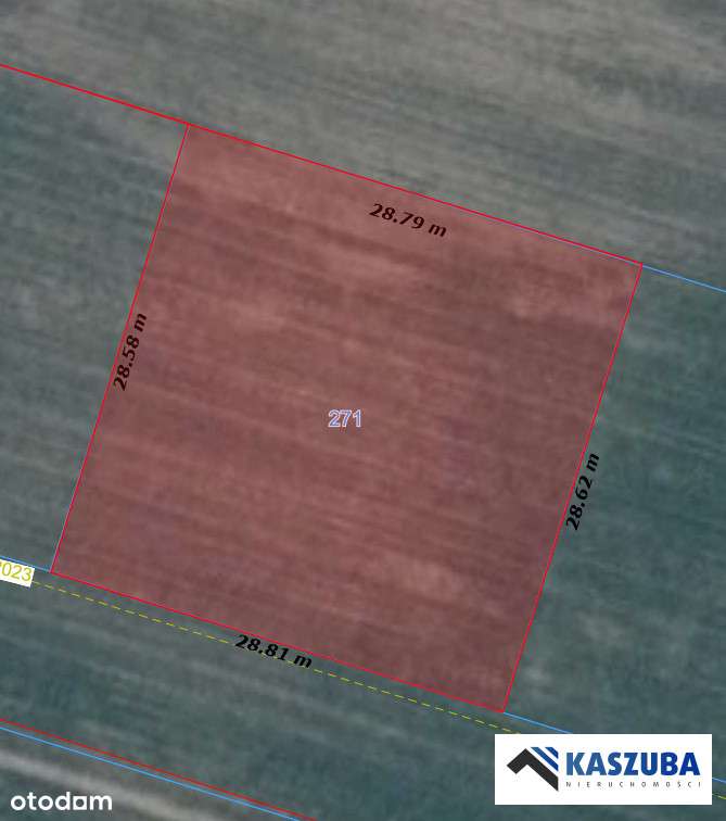 Obłotne działka budowlana 822m2 - Pełny obrazek: 5/5