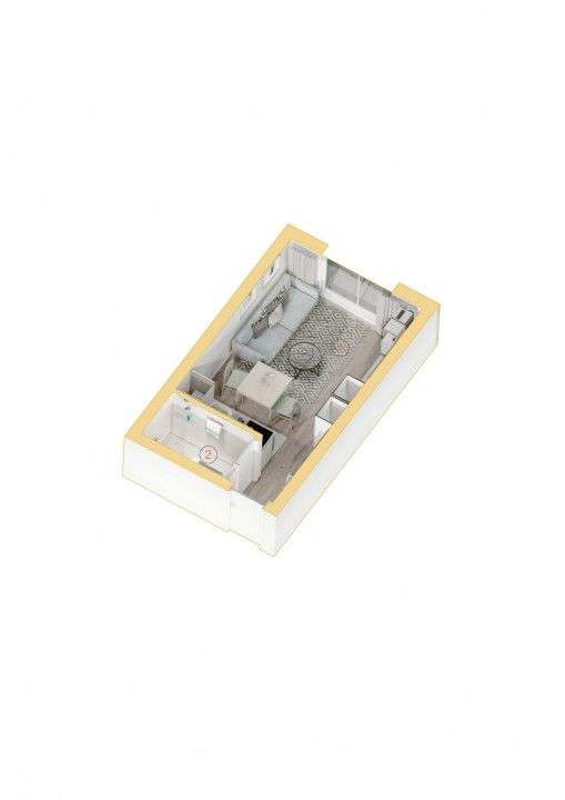 Garsoniera moderna si functionala in Ploiesti – Strada Fratiei 7-7