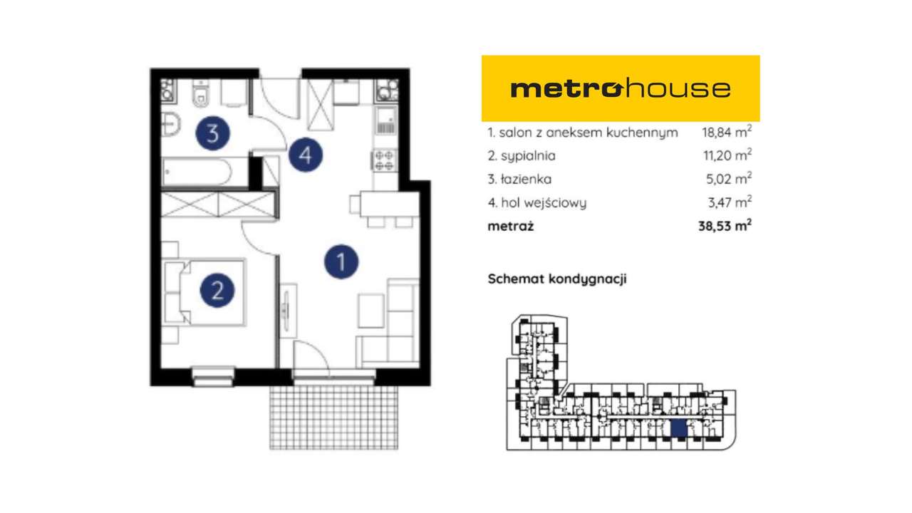 Dwa pokoje z ogródkiem_Miejsce postojowe gratis. - Pełny obrazek: 5/5