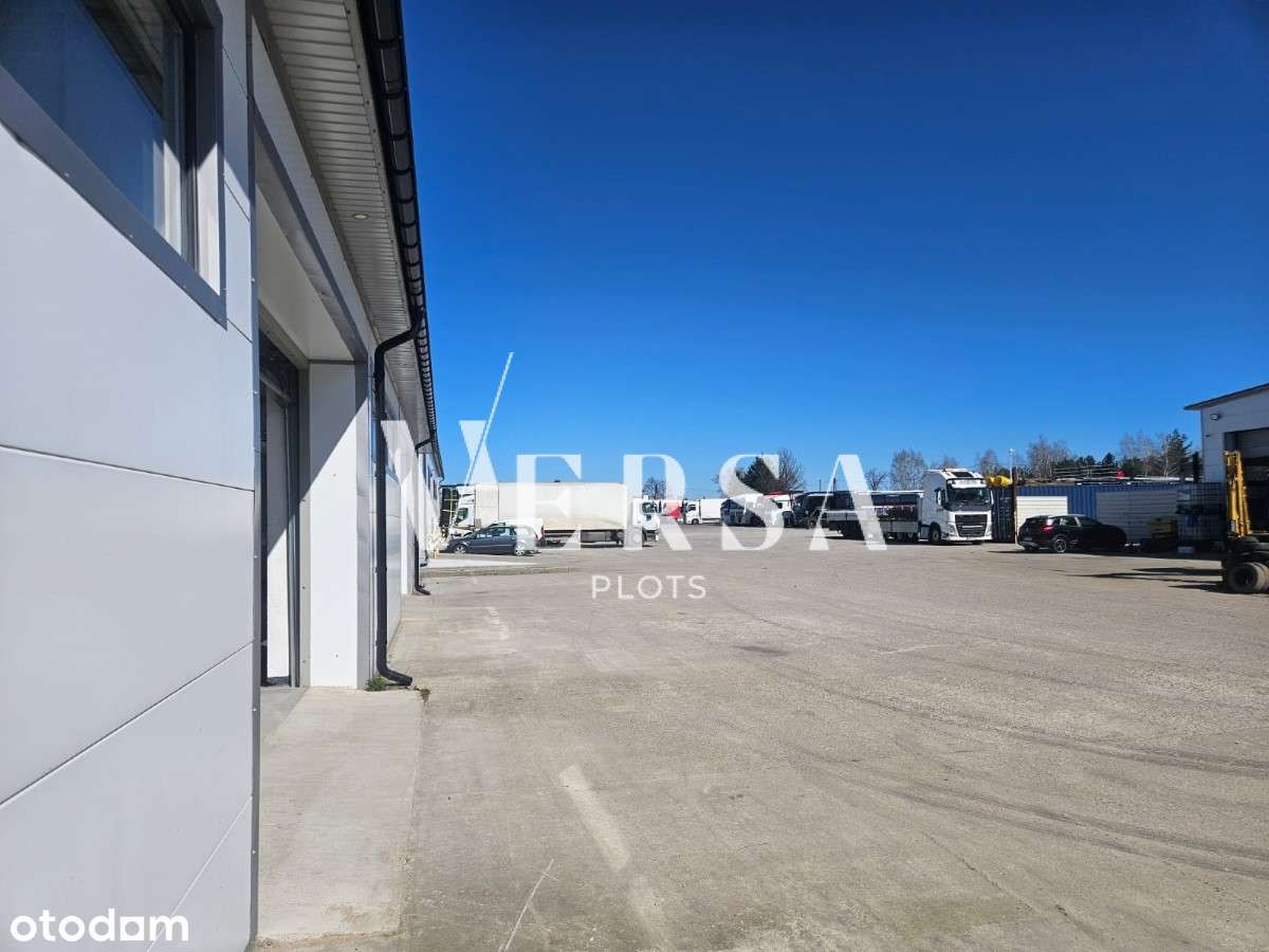 Działka z halami magazynowymi - do wynajmu-5