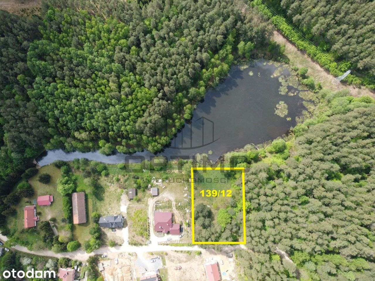 Wyjątkowa działka z widokiem na rozlewisko i las !-2
