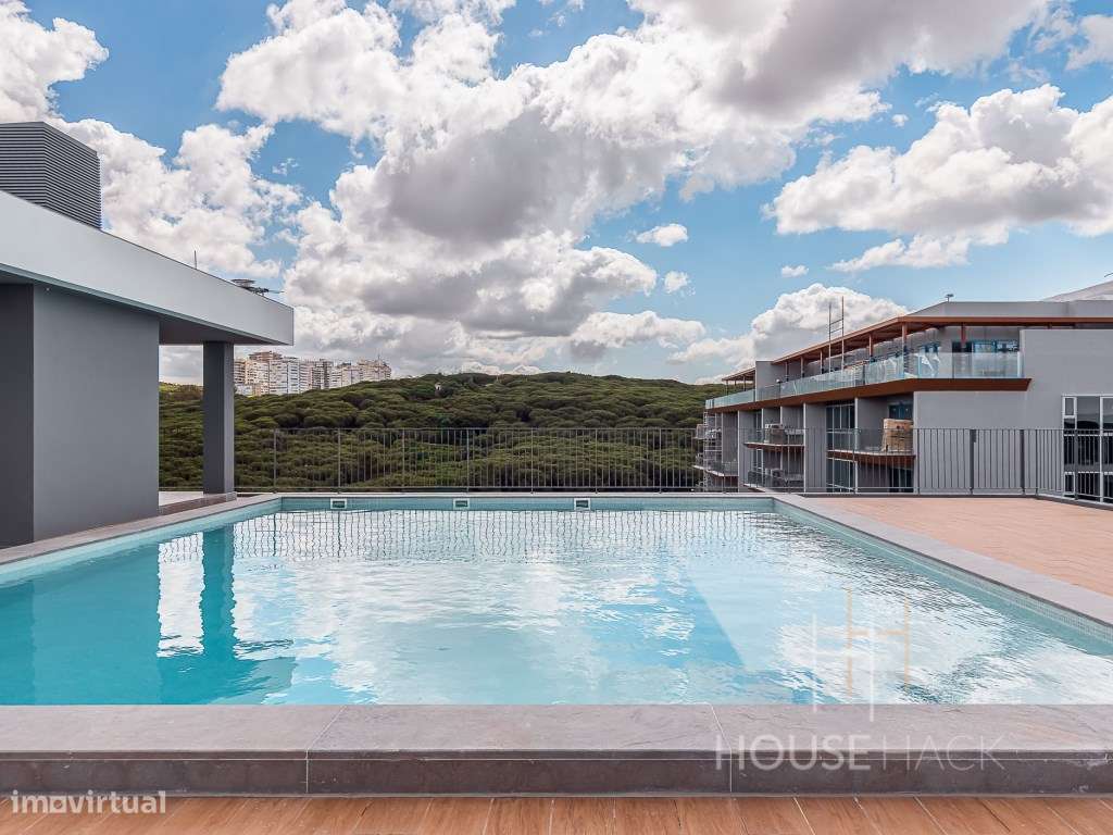 Penthouse T4 de luxo em Miraflores-51